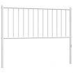 Metal Headboard White 107 cm