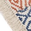 Handwoven Kilim Rug Cotton 120x180 cm Printed Multicolour