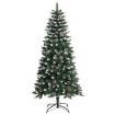 Artificial Christmas Tree with Stand Green 120 cm PVC