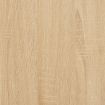 Sink Cabinet Sonoma Oak 80x33x60 cm Engineered Wood