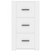 Sideboard White 40x33x70 cm Engineered Wood