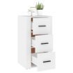 Sideboard White 40x33x70 cm Engineered Wood