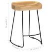 Gavin Bar Stools 2 pcs Solid Mango Wood