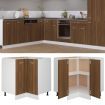Kitchen Cabinet Brown Oak 75.5x75.5x80.5 cm Engineered Wood