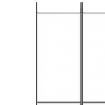 3-Panel Room Divider White 150x220 cm Fabric