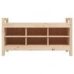 Hall Bench 110x40x60 cm Solid Wood Pine