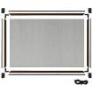 Extendable Insect Screen for Windows Brown (75-143)x50 cm