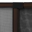 Extendable Insect Screen for Windows Brown (75-143)x50 cm