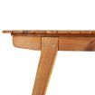 Garden Table 200x90x75 cm Solid Wood Acacia