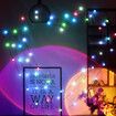 5M String Lights LED Copper Wire String Lights Dream Color Remote Control Outdoor Waterproof Christmas Holiday Bluetooth Control Bedroom Wedding