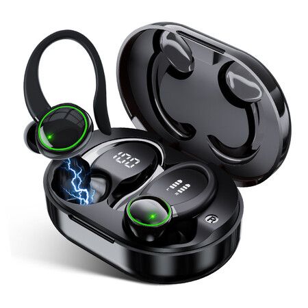 TWS Bluetooth 5.3 Wireless Earbuds HiFi Headphones Over-Ear Headset ...