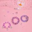 Jewelry Making Kit for Girls Jewelry Making Supplies Beads Charms Bracelets for DIY Craft Gifts Crystal Gifts for Girls,Girls Gifts Age 8-10 Col.Purple