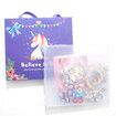 Bracelet Making Kit for Girls Unicorn DIY Jewelry Sets with Beads Charms Bracelets & Necklace String (66PCS & Gift Box)