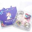 Bracelet Making Kit for Girls Unicorn DIY Jewelry Sets with Beads Charms Bracelets & Necklace String (66PCS & Gift Box)