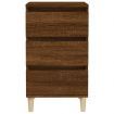 Bedside Cabinet Brown Oak 40x35x70 cm Engineered Wood