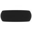 Luxury Wash Basin Round Matt Black 40x15 cm Ceramic