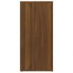 Sideboard Brown Oak 40x33x70 cm Engineered Wood
