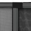 Extendable Insect Screen for Windows Anthracite (75-143)x50 cm