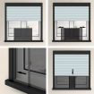 Extendable Insect Screen for Windows Anthracite (75-143)x50 cm