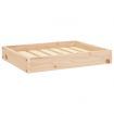 Dog Bed 61.5x49x9 cm Solid Wood Pine