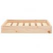 Dog Bed 61.5x49x9 cm Solid Wood Pine