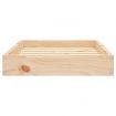 Dog Bed 61.5x49x9 cm Solid Wood Pine