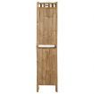 5-Panel Room Divider Bamboo 200x180 cm