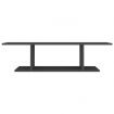 Wall Mounted TV Cabinet Grey 103x30x26.5 cm