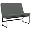 Bench Dark Grey 100x75x76 cm Fabric