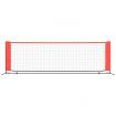 Tennis Net Black and Red 300x100x87 cm Polyester