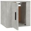 Wall Mounted TV Cabinets 2 pcs Concrete Grey 40x34.5x40 cm