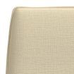 Bench Cream 100x75x76 cm Fabric