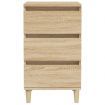 Bedside Cabinet Sonoma Oak 40x35x70 cm Engineered Wood