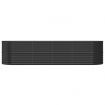Garden Raised Bed Powder-Coated Steel 296x80x68 cm Anthracite