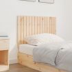 Wall Headboard 95.5x3x60 cm Solid Wood Pine