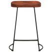 Gavin Bar Stools 2 pcs 45x40x63 cm Solid Wood Mango