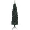 Artificial Slim Christmas Tree with Stand 120 cm Fibre Optic