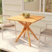 Garden Table 85x85x75 cm Solid Wood Acacia