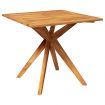 Garden Table 85x85x75 cm Solid Wood Acacia