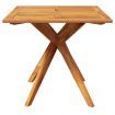 Garden Table 85x85x75 cm Solid Wood Acacia