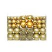 100 Piece Christmas Ball Set 3/4/6 cm Gold