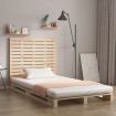 Wall Headboard 96x3x91.5 cm Solid Wood Pine