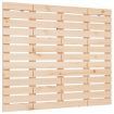 Wall Headboard 96x3x91.5 cm Solid Wood Pine