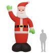 Inflatable Santa Claus with LEDs 475 cm