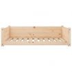 Dog Bed 95.5x65.5x28 cm Solid Pine Wood