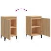 Bedside Cabinets 2 pcs Sonoma Oak 40x35x70 cm Engineered Wood