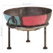 Colourful Rustic Fire Pit Ø 40 cm Iron