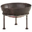 Colourful Rustic Fire Pit Ø 40 cm Iron