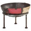 Colourful Rustic Fire Pit Ø 40 cm Iron