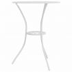 3 Piece Bistro Set Cast Aluminium White